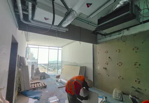 Palatium Residences, JVC District 14 construction progress — 19 June 2026, 65.66% complete, photo 11 of 19