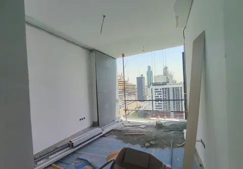 Palatium Residences, JVC District 14 construction progress — 19 June 2026, 65.66% complete, photo 7 of 19