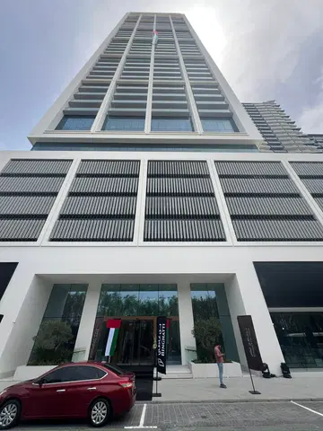 Ход строительства Binghatti Apex, JVC District 10 — 21 апреля 2026, готовность 100,00%, снимок 9 из 14
