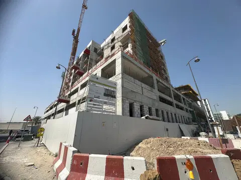 Pristine By Zoya, Al Furjan construction progress — 7 May 2026, 41.24% complete, photo 8 of 10
