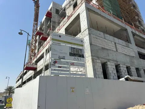 Pristine By Zoya, Al Furjan construction progress — 7 May 2026, 41.24% complete, photo 4 of 10