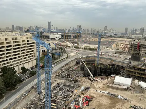 Sobha Orbis, Motor City construction progress — 25 March 2026, 11.70% complete, photo 2 of 12