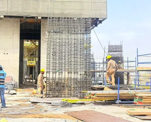 Sobha Orbis, Motor City construction progress — 13 August 2026, 18.20% complete, photo 10 of 19