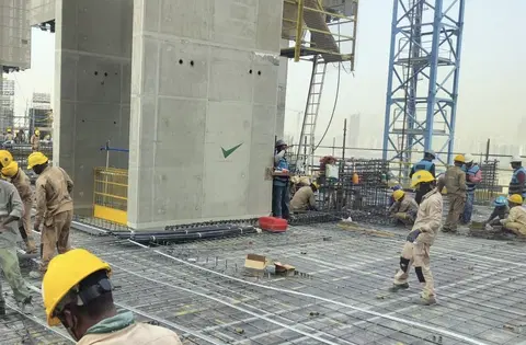 Sobha Orbis, Motor City construction progress — 13 August 2026, 18.20% complete, photo 8 of 19