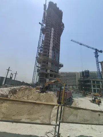 Sobha Orbis, Motor City construction progress — 13 August 2026, 18.20% complete, photo 5 of 19