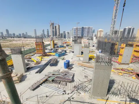 Ход строительства Samana Lake Views, Dubai Production City — 3 июня 2026, готовность 13,55%, снимок 4 из 7