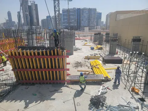Ход строительства Samana Lake Views, Dubai Production City — 3 июня 2026, готовность 13,55%, снимок 3 из 7