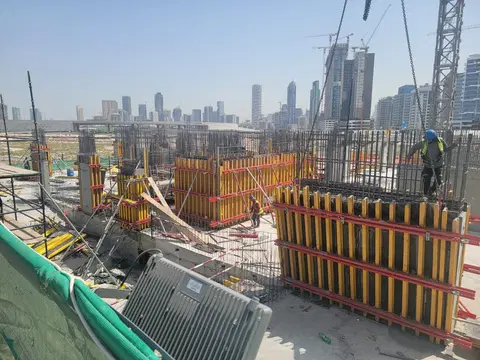 Ход строительства Samana Lake Views, Dubai Production City — 3 июня 2026, готовность 13,55%, снимок 2 из 7