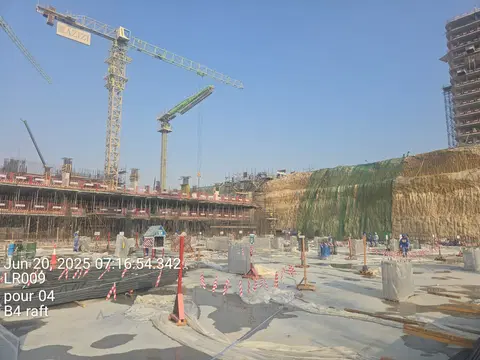 Ход строительства Azizi Venice 14, Azizi Venice — 20 июня 2025, готовность 8.93%, снимок 6 из 6