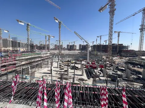 Ход строительства Azizi Venice 14, Azizi Venice — 14 ноября 2025, готовность 13.84%, снимок 2 из 7