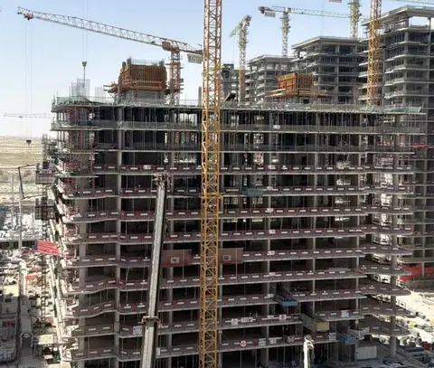 Ход строительства Azizi Venice 14, Azizi Venice — 22 июня 2026, готовность 30,29%, снимок 6 из 6