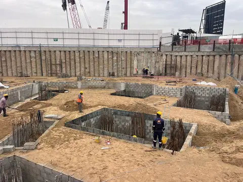 Ход строительства Jade Tower, Majan — 1 апреля 2026, готовность 7.64%, снимок 3 из 3