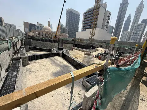 Ход строительства Trillium Heights, Jumeirah Garden City — 20 июня 2025, готовность 9.56%, снимок 5 из 5