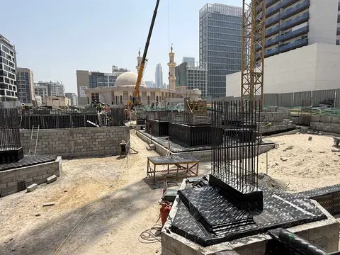 Ход строительства Trillium Heights, Jumeirah Garden City — 20 июня 2025, готовность 9.56%, снимок 4 из 5