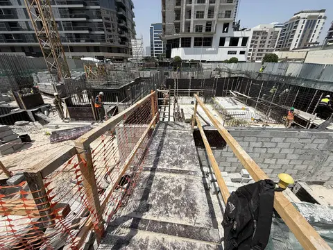 Ход строительства Trillium Heights, Jumeirah Garden City — 20 июня 2025, готовность 9.56%, снимок 1 из 5