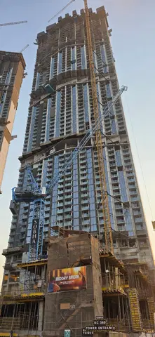 360 Riverside Crescent, Sobha Hartland 2 construction progress — 16 September 2026, 50.67% complete, photo 3 of 11