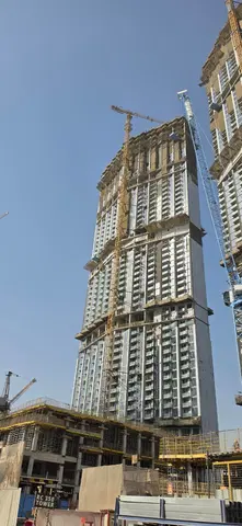 Ход строительства 340 Riverside Crescent, Sobha Hartland 2 — 18 августа 2026, готовность 55.02%, снимок 2 из 6