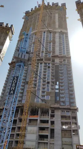 350 Riverside Crescent, Sobha Hartland 2 construction progress — 13 May 2026, 50.07% complete, photo 13 of 13