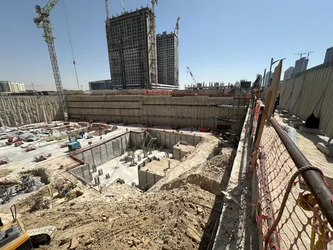 Samana Lake Views 2, Dubai Production City construction progress — 10 June 2026, 8.91% complete, photo 3 of 4