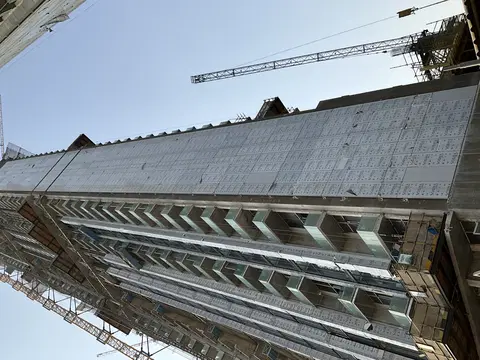 320 Riverside Crescent, Sobha Hartland 2 construction progress — 24 August 2026, 56.67% complete, photo 15 of 15
