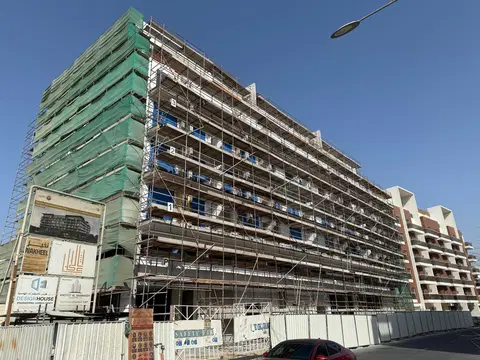 4B Living, International City 2 construction progress — 14 October 2025, 68.75% complete, photo 4 of 6