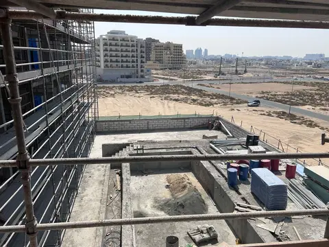 4B Living, International City 2 construction progress — 14 October 2025, 68.75% complete, photo 1 of 6
