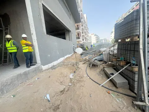 Ход строительства 4B Living, International City 2 — 4 февраля 2026, готовность 90,95%, снимок 4 из 8