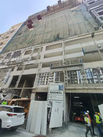Vue By Crystal Bay, Jumeirah Village Circle construction progress — 9 June 2026, 54.24% complete, photo 3 of 16