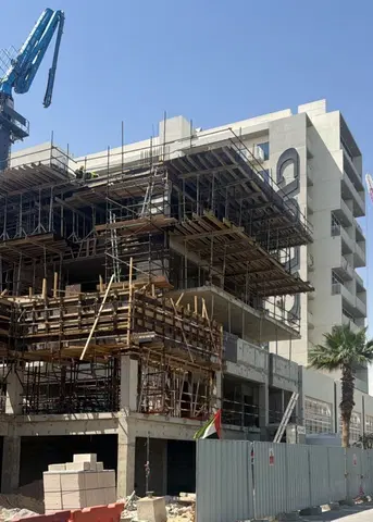 Damac Evergreens, Damac Hills 2 construction progress — 5 May 2026, 26.43% complete, photo 4 of 5