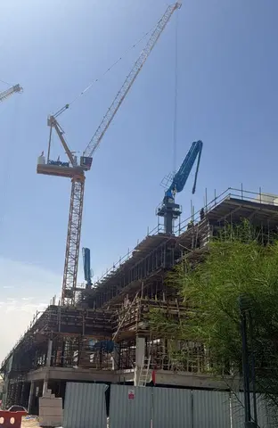 Damac Evergreens, Damac Hills 2 construction progress — 5 May 2026, 26.43% complete, photo 2 of 5