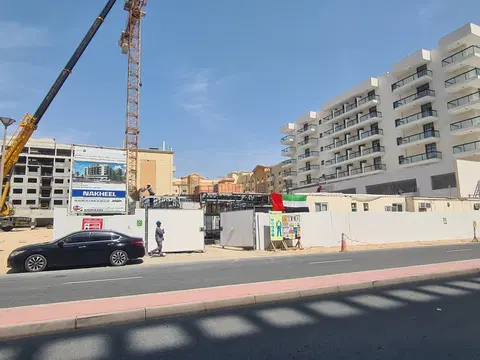 Linden Residences, International City 2 construction progress — 30 April 2026, 11.88% complete, photo 3 of 4