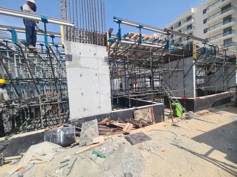 Linden Residences, International City 2 construction progress — 30 April 2026, 11.88% complete, photo 1 of 4