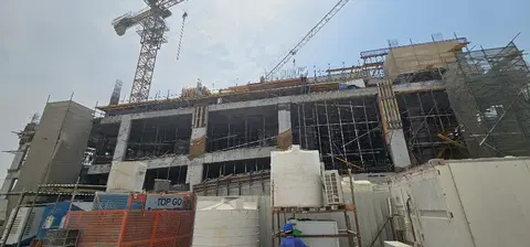 Ход строительства One by Nine, Nad Al Sheba Gardens 1 — 31 июля 2025, готовность 20.45%, снимок 3 из 7