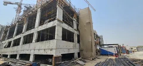 Ход строительства One by Nine, Nad Al Sheba Gardens 1 — 31 июля 2025, готовность 20.45%, снимок 1 из 7