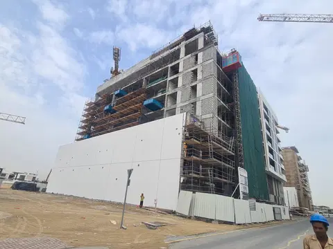 Ход строительства One by Nine, Nad Al Sheba Gardens 1 — 9 апреля 2026, готовность 38.74%, снимок 1 из 13