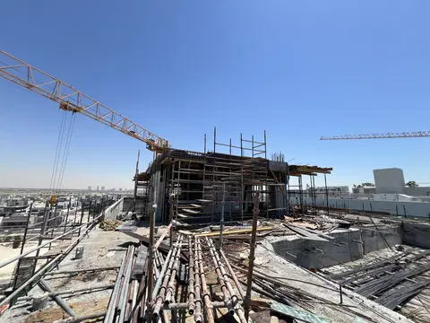 Ход строительства One by Nine, Nad Al Sheba Gardens 1 — 11 июня 2026, готовность 50.27%, снимок 4 из 8