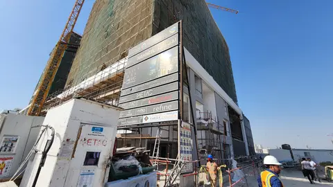 Haven Bay, Dubai Islands construction progress — 7 May 2026, 66.51% complete, photo 2 of 18