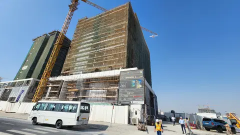Haven Bay, Dubai Islands construction progress — 7 May 2026, 66.51% complete, photo 6 of 18