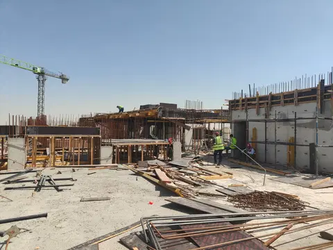 Ход строительства Lincoln Star Residence, Dubai South Residential District — 26 февраля 2026, готовность 47,21%, снимок 4 из 10