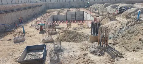 ARLO, Dubai Creek Harbour construction progress — 29 November 2024, 6.46% complete, photo 1 of 3
