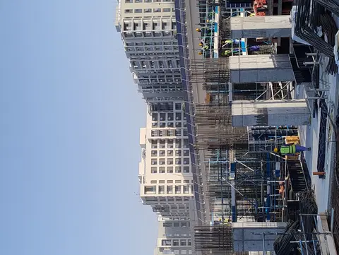 ARLO, Dubai Creek Harbour construction progress — 22 May 2025, 8.73% complete, photo 1 of 6