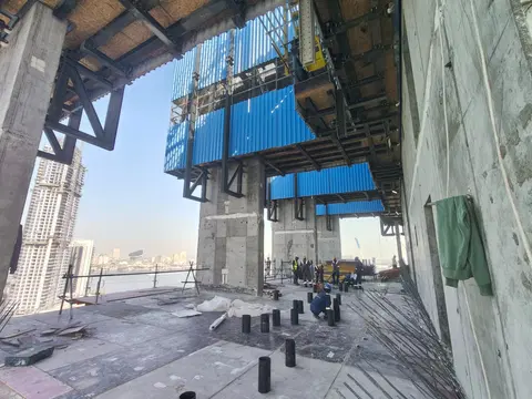 ARLO, Dubai Creek Harbour construction progress — 4 February 2026, 25.99% complete, photo 2 of 11