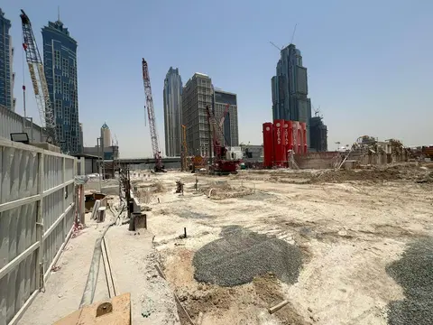 Muraba Veil, Al Wasl construction progress — 18 June 2026, 7.16% complete, photo 1 of 5