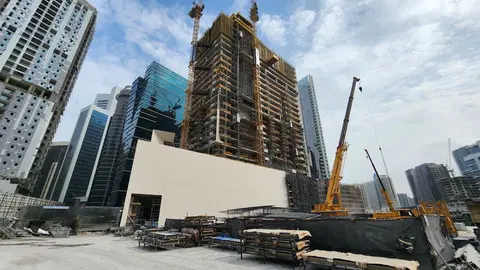 One by Binghatti, Business Bay construction progress — 16 December 2025, 38.68% complete, photo 11 of 11