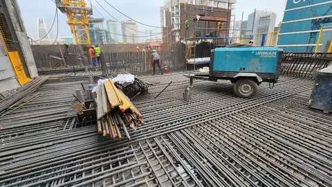 One by Binghatti, Business Bay construction progress — 16 December 2025, 38.68% complete, photo 5 of 11