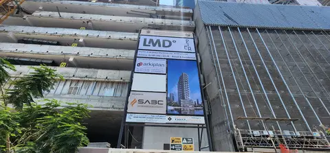 The Pier Residence, Maritime City construction progress — 14 July 2026, 34.81% complete, photo 9 of 10