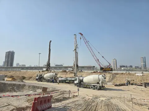 Ход строительства Takaya, Motor City — 10 октября 2025, готовность 2.38%, снимок 3 из 12