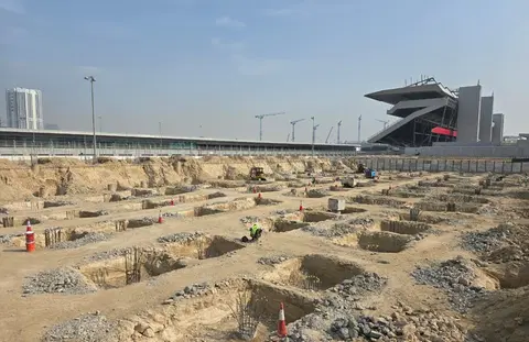 Ход строительства Takaya, Motor City — 3 марта 2026, готовность 3.69%, снимок 3 из 10