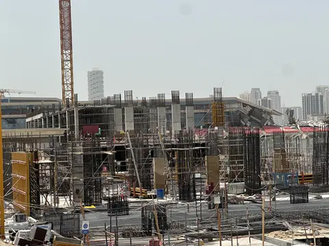 Takaya, Motor City construction progress — 5 August 2026, 15.62% complete, photo 4 of 6
