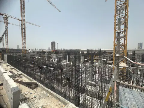 Takaya, Motor City construction progress — 5 August 2026, 15.62% complete, photo 1 of 6